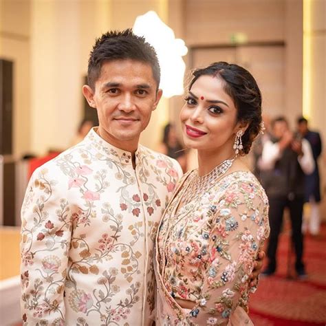 wife of sunil chhetri|Sunil Chhetri Reveals How He Married His Biggest。